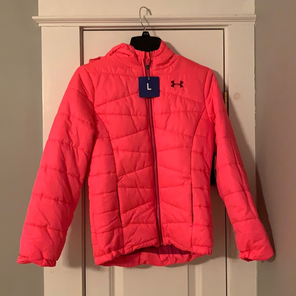 Girls Under Armour Waterproof Jacket